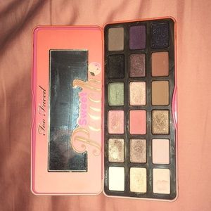 Gently used too faced sweet peach palette!